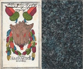 German hunting cards